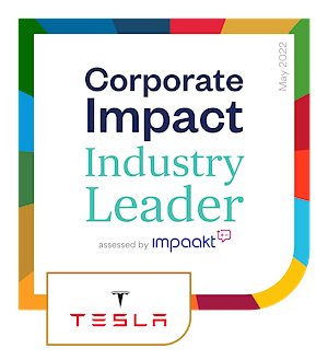 Tesla Industry Leader Badge