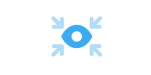 Eye focus icon
